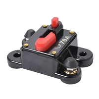 high quality car truck marine boat audio 70amp circuit breaker fuse holder reset switch
