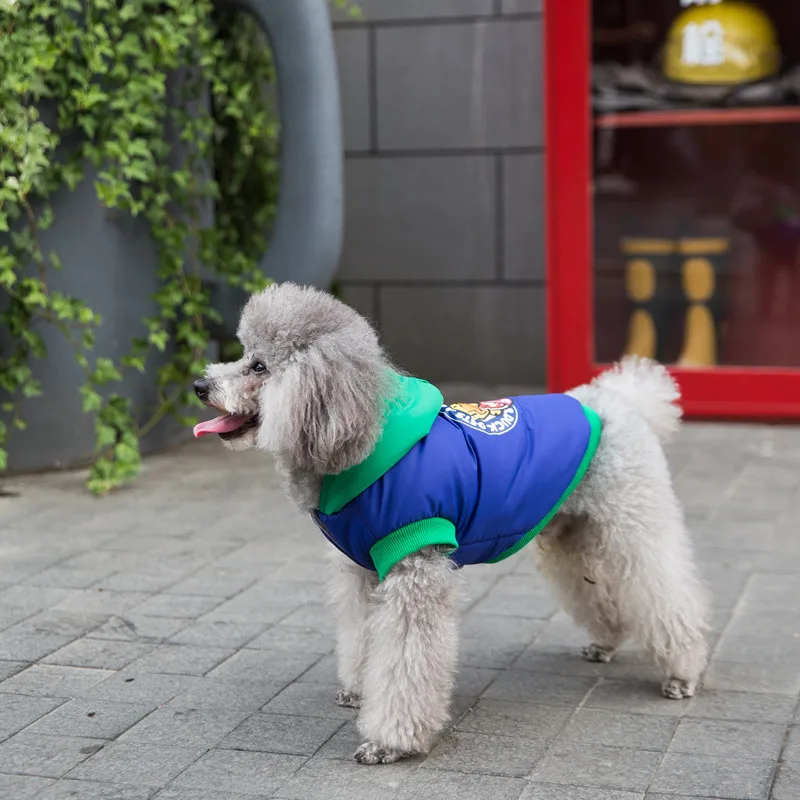 Hipidog Бесплатная доставка хлопковый жилет для собак с капюшоном пальто зимняя