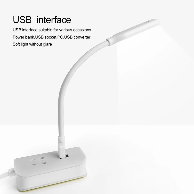 

Светодиодный светильник USB Мощность светильник белый светильник сенсорный экран-Тип складной Портативный светильник энергосберегающие мо...