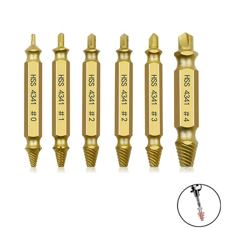 

Damaged Screw Extractor Drill Bit Set Torx Screwdriver Extractor,bolt Remover Bits For Screwdriver Precision Hand Tools