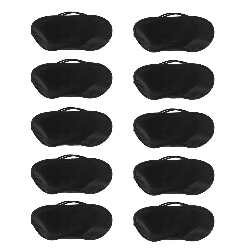

90 Pieces Black Sleep Eye Mask - Light Blocking Sleep Mask - Soft and Comfortable Night Eye Mask Patch for Women & Men