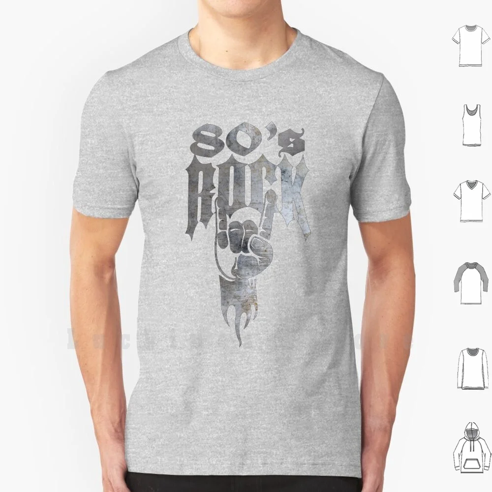 

Винтажная Футболка 80-х годов с принтом рок-ручек и рогов, новинка, крутая футболка из 100% хлопка, рулонная стойка и ролл-рулон ручного рога, му...