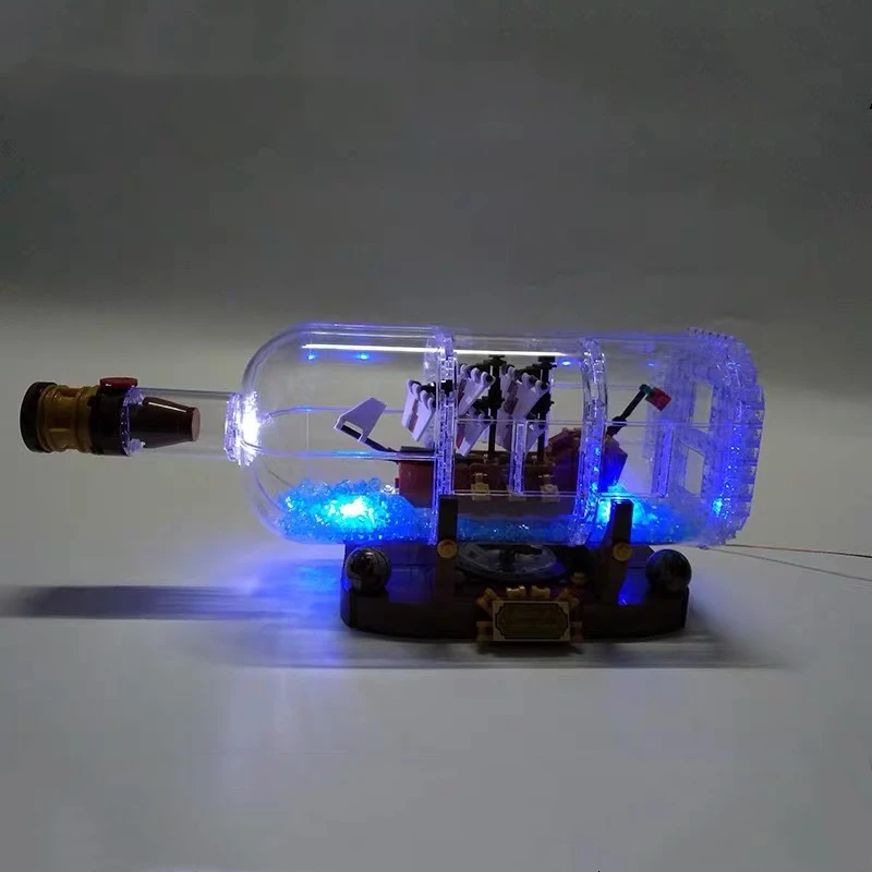 Конструктор lepinbrick со светодиодный светильник кой для пиратов кораблей|Блочные