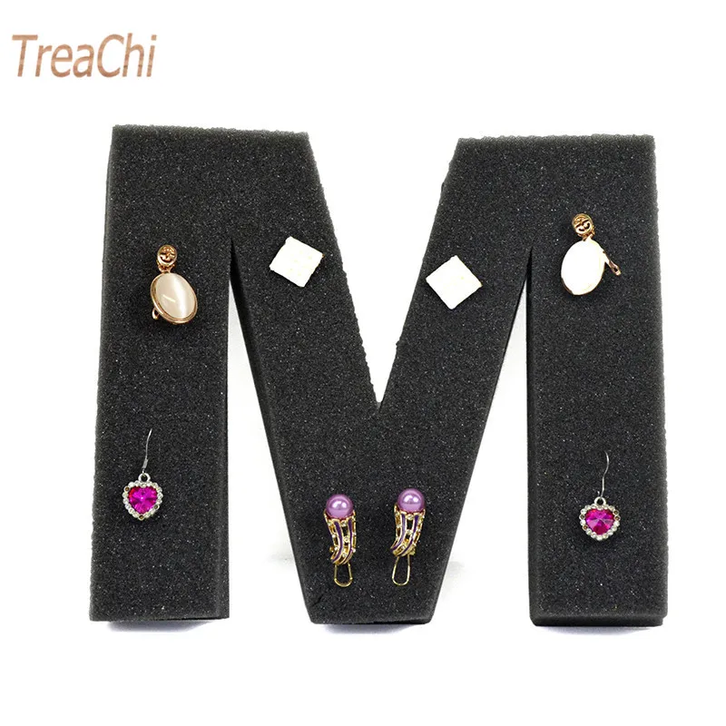 20 см большие пенопластовые буквы Наклейка Настенная Слова черная губка с