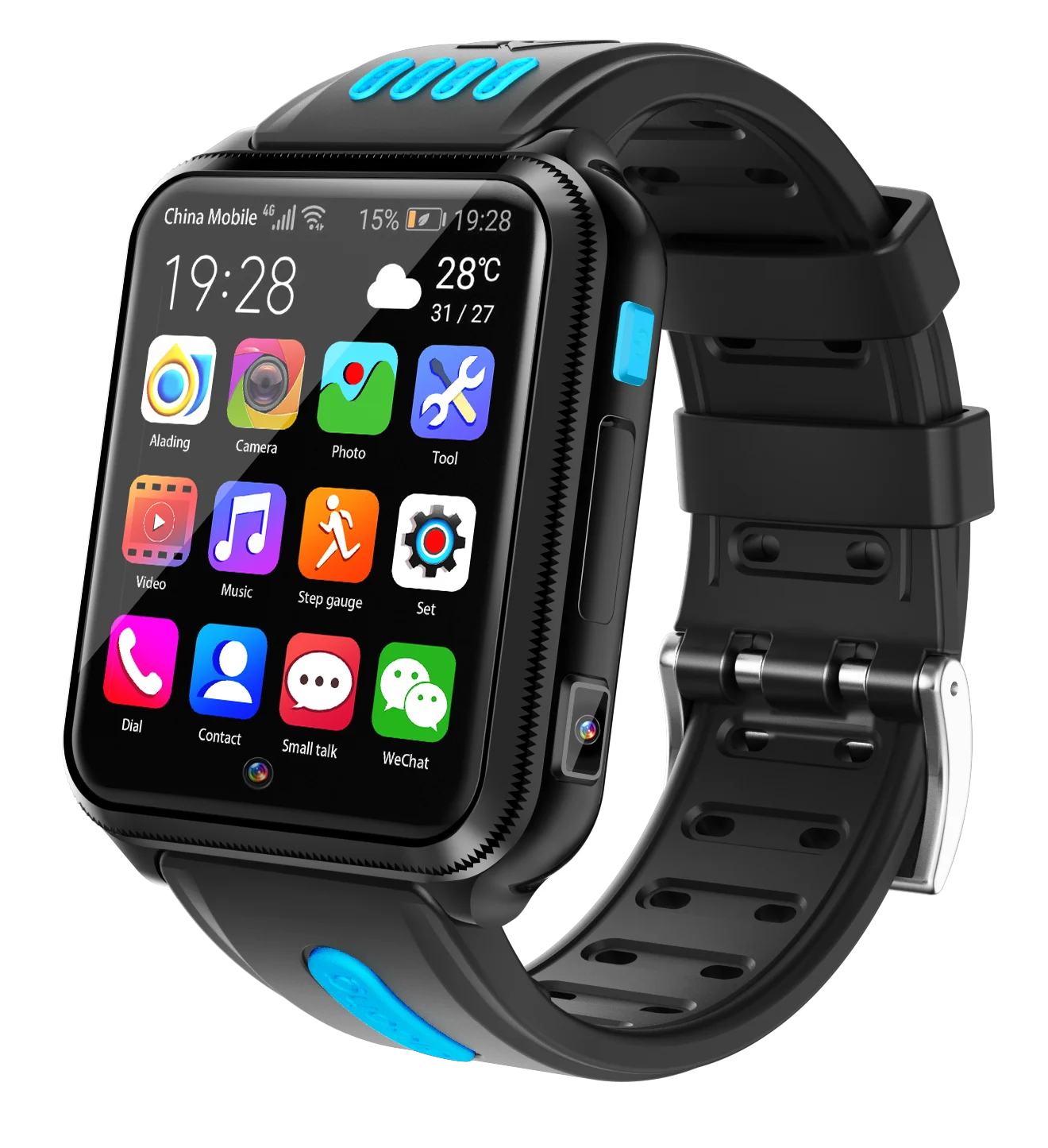 Android 9 0 смарт 4G Удаленная камера GPS Wi-Fi Дети Студенты Smartwatch голосовой вызов Google Play