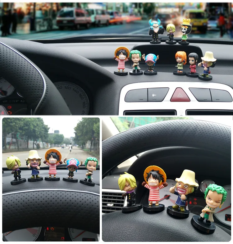 9 шт./лот один раз штучная фигурка Луффи Зоро игрушки Санджи и нами Чоппер Робин