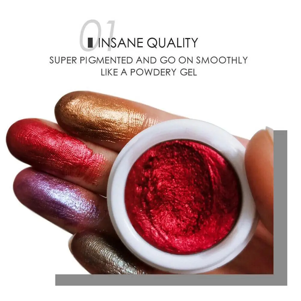 Горячая продажа матовые тени с металлическим блеском для век Палитра