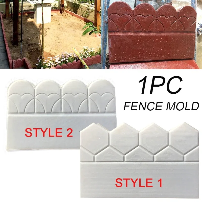 Пластиковый забор плесень бетон шаговый сад DIY подъездная дорожка тротуарная ABS