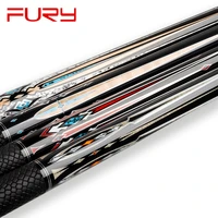 FURY DX-14 Pool Cue 125mm Tiger Tip HT2 Maple Shaft XTC Ferrule Quick Joint Billiard Handmade Piano Paint Grip Play Stick Kit