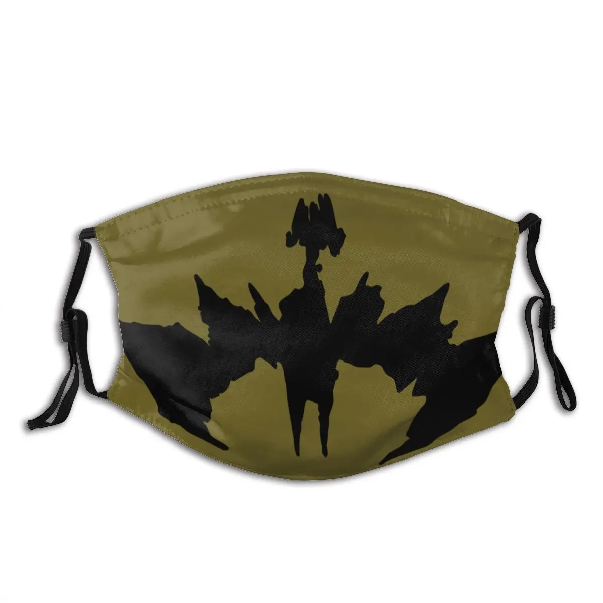 

Scarecrow Horror Reusable Printed Mouth Face Mask Windproof Dust Proof with Filters Earloop Protection Cover Respirator for Men