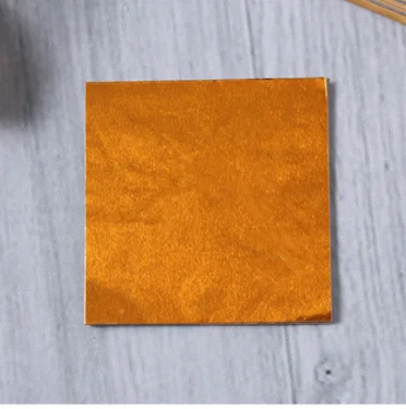 Orange 100 шт./компл. 10 Цвета обвертки из алюминиевой фольги для шоколада упаковочная жестяная Бумага, конфеты, Алюминий Фольга тиснение Бумага 8*8 см - Цвет: Orange