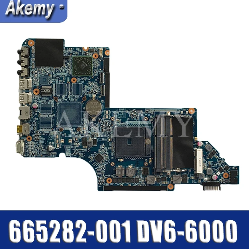 665282 001 для For HP DV6 6000 материнская плата ноутбука 100% протестирована и гарантирована