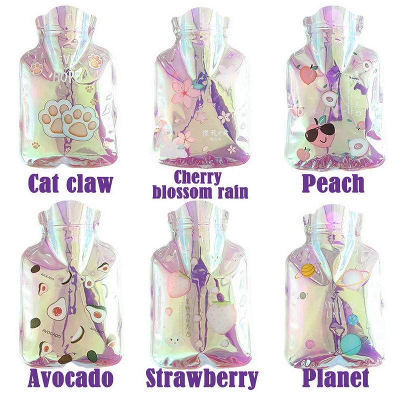 Мини мультяшная грелка для облегчения боли Корейская версия маленькая бутылка