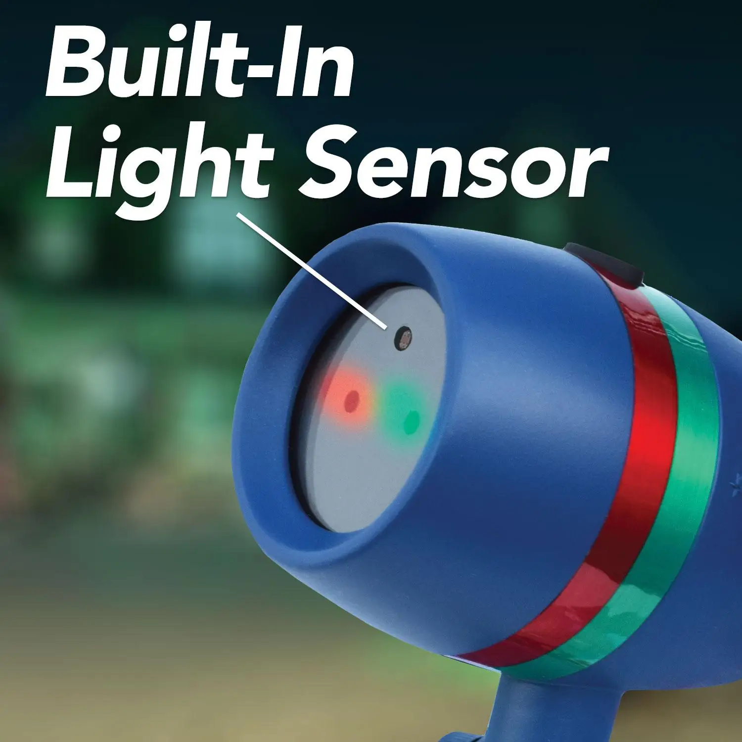 Светодиодный прожектор Снежинка на рождественскую елку Точечный светильник для