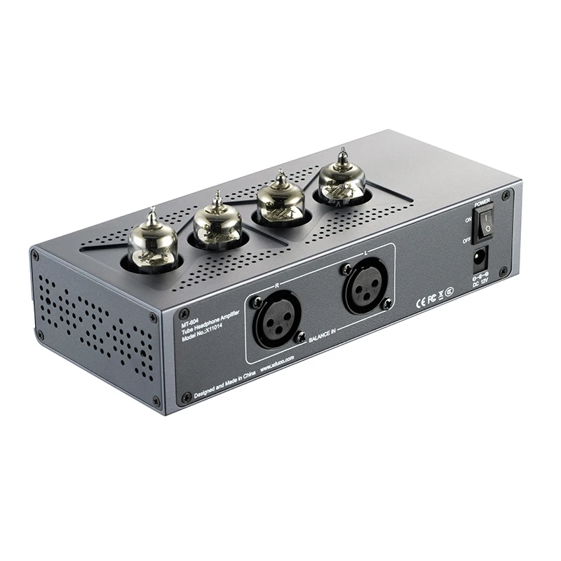 

XDUOO MT-604 MT604 Balanced Tube Headphone Amplifier AMP with 4 6J1 Tubes XLR/4.4MM Input/Output 2000mW Power