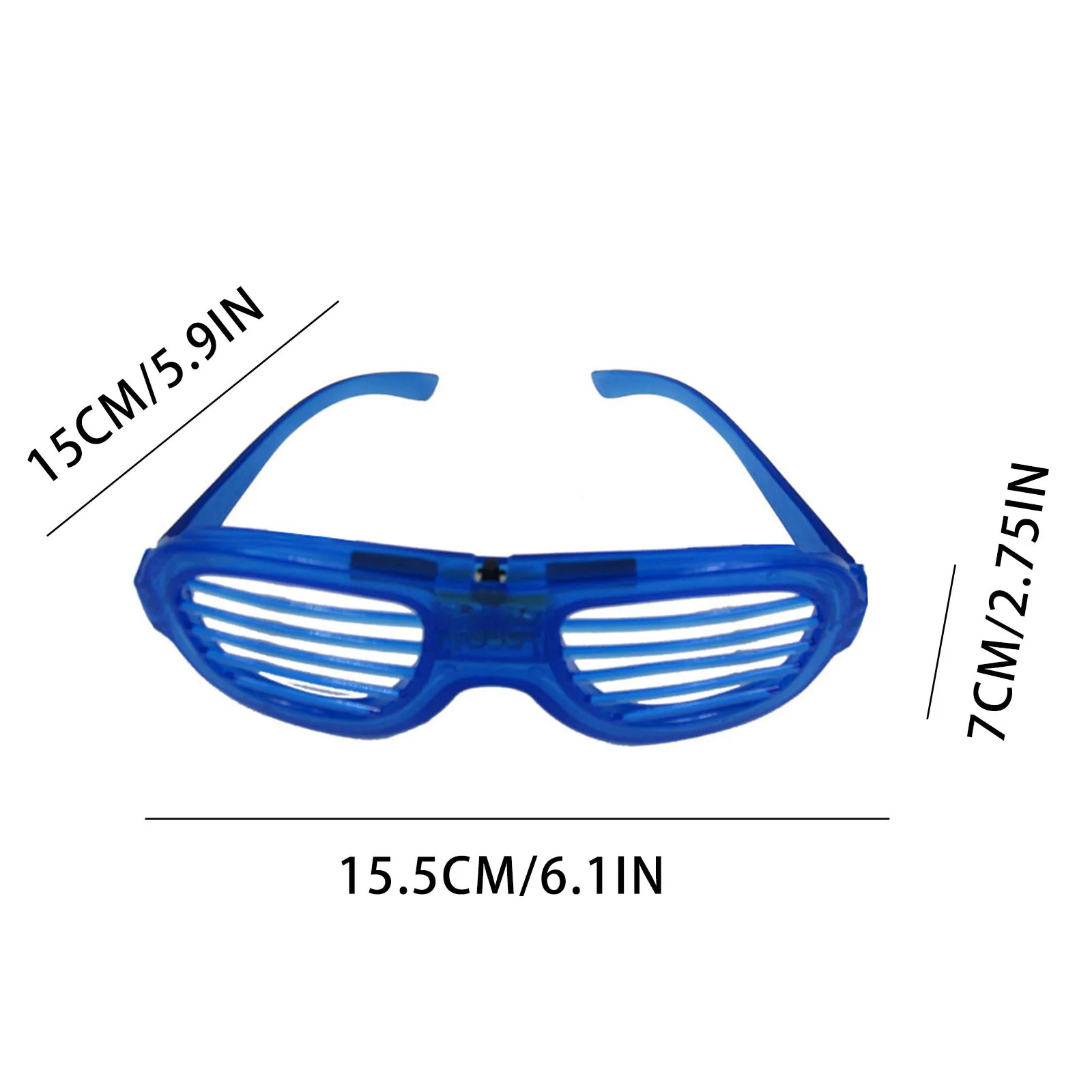 Жалюзи светильник твор свет очки мигающие Бар Клуб Светящиеся неоновые товары