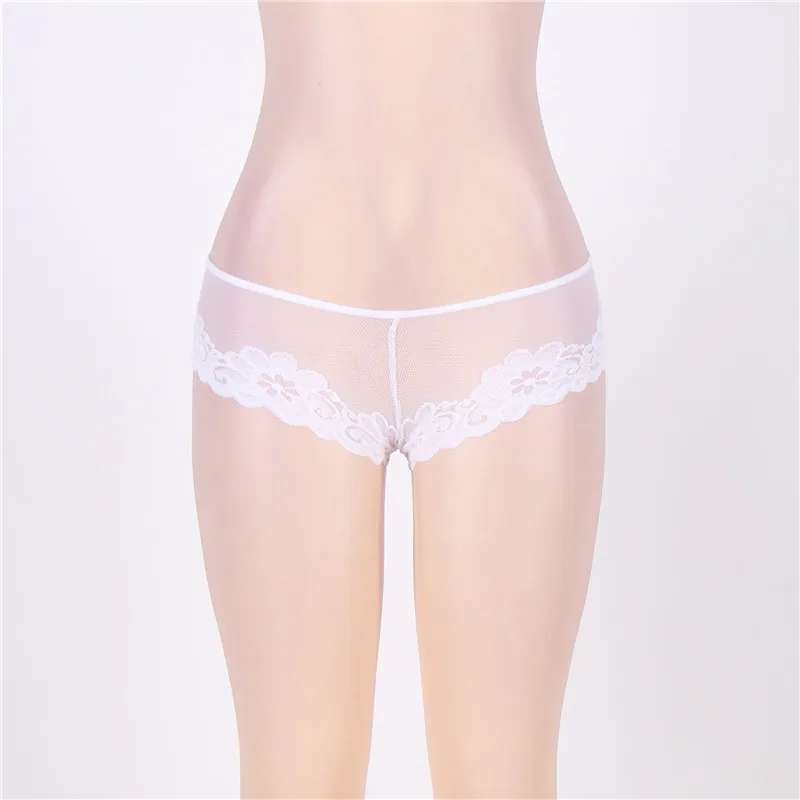 2020 Direct Selling Promotion Sale Lady Sexy Panties Transparent Lace Hip Raise Mid-waist Traceless Solid Briefs | Женская одежда