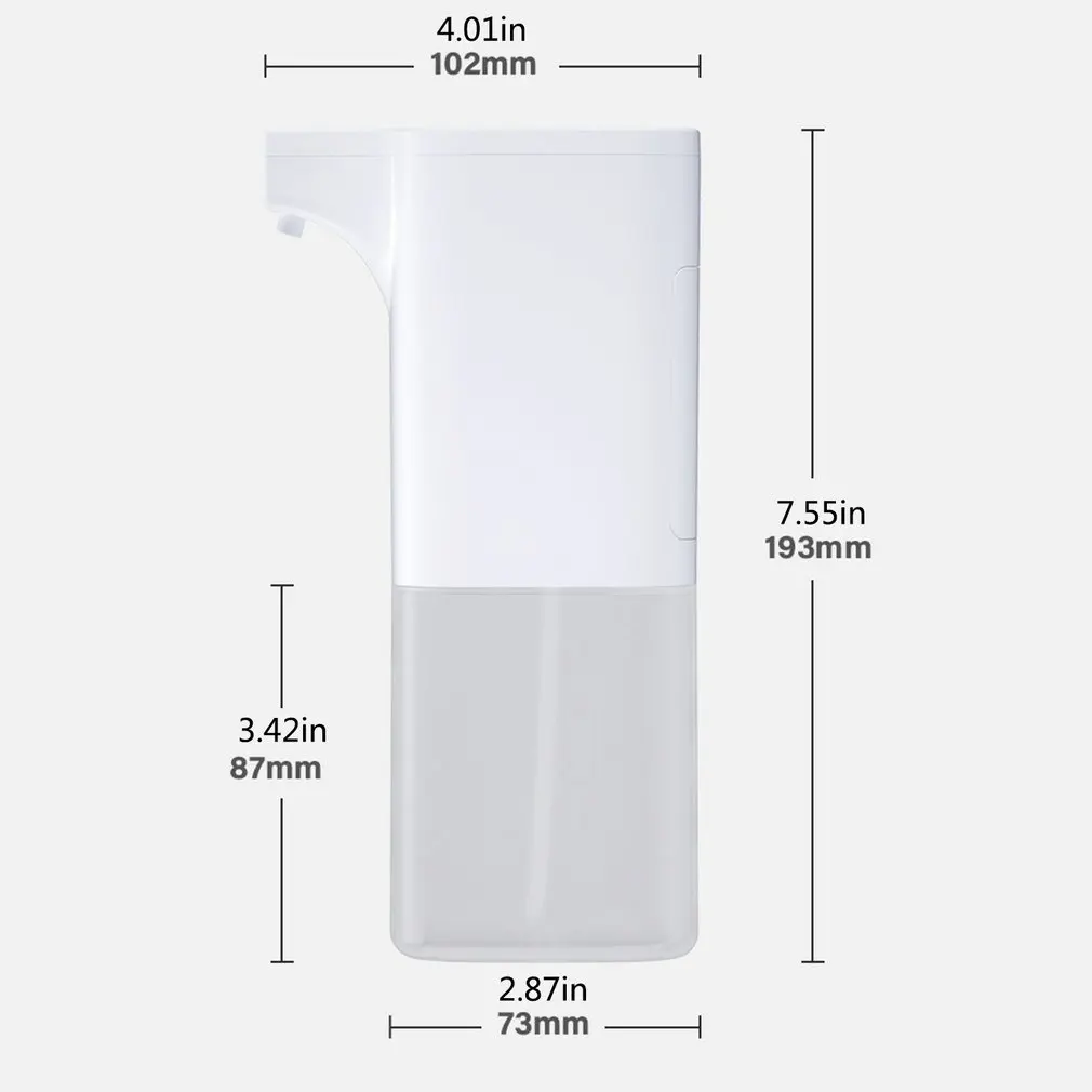

Automatic Alcohol Dispenser Intelligent Sensor Touchless Sprayer Machine 350ml Infrared Induction Soap Dispenser for Bathroom