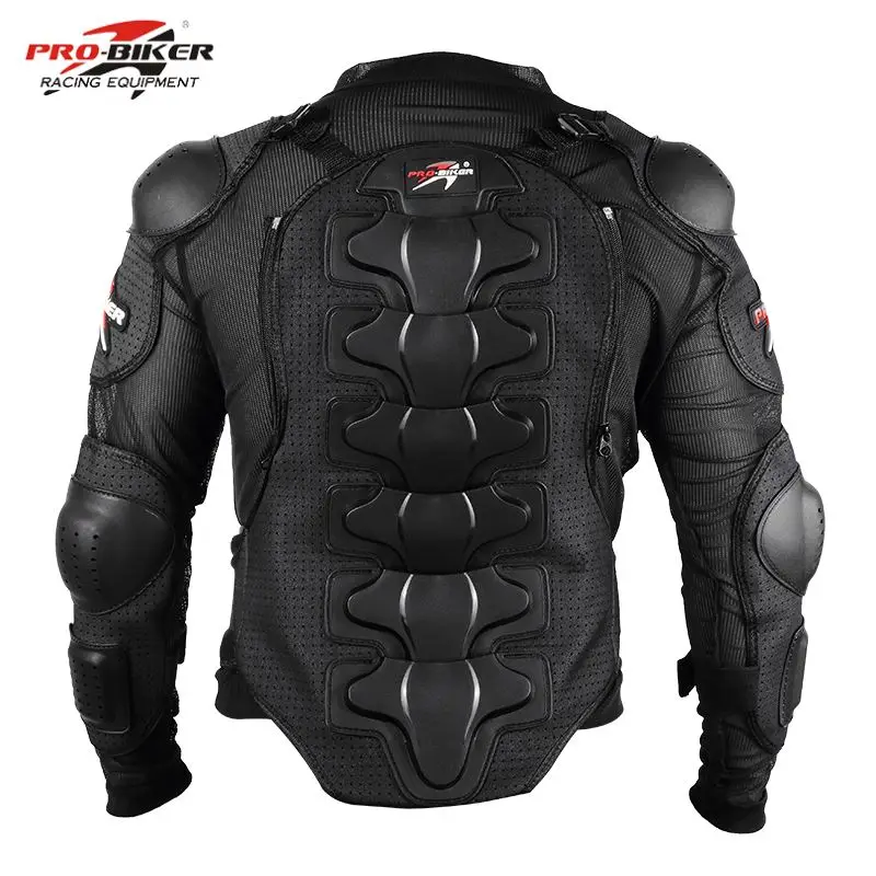 Мужская мотоциклетная куртка полноразмерная армированная для мотокросса