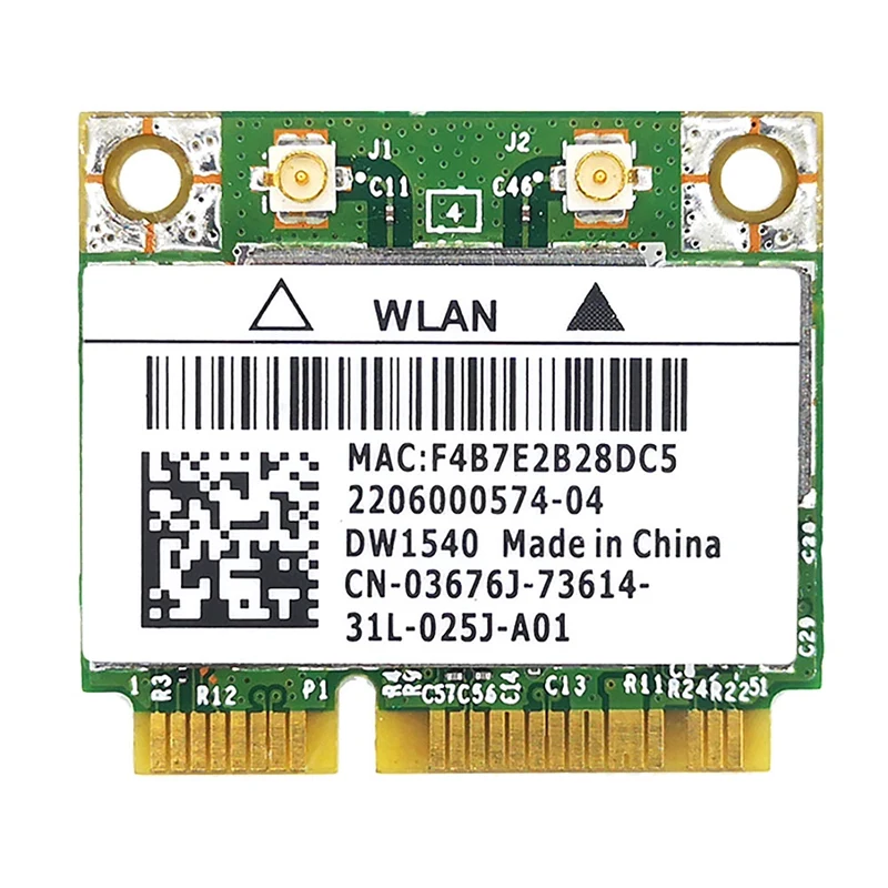 

Для Broadcom BCM943228 DW1540 2,4G/5G двойная частота MINI PCIE 300 Мбит/с 802.11A/B/G/N Встроенная беспроводная сетевая карта