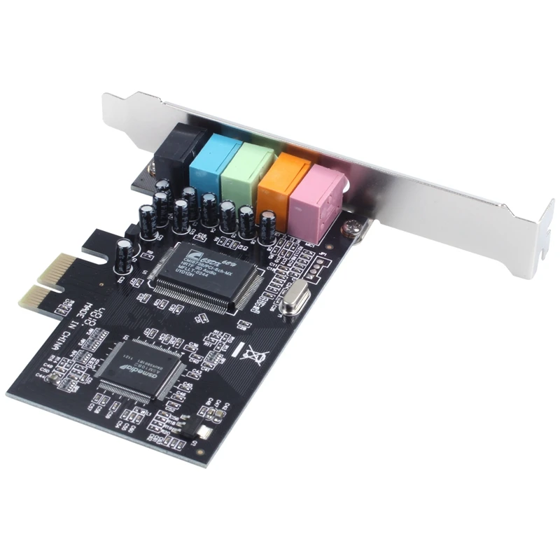 Звуковая карта PCI E 5 1 6 портов CMI8738 cinema stereo Surround Sound card|Блоки питания для