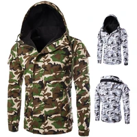 new mens fashion cotton jacket winter trend casual camouflage style mens hooded cotton jacket