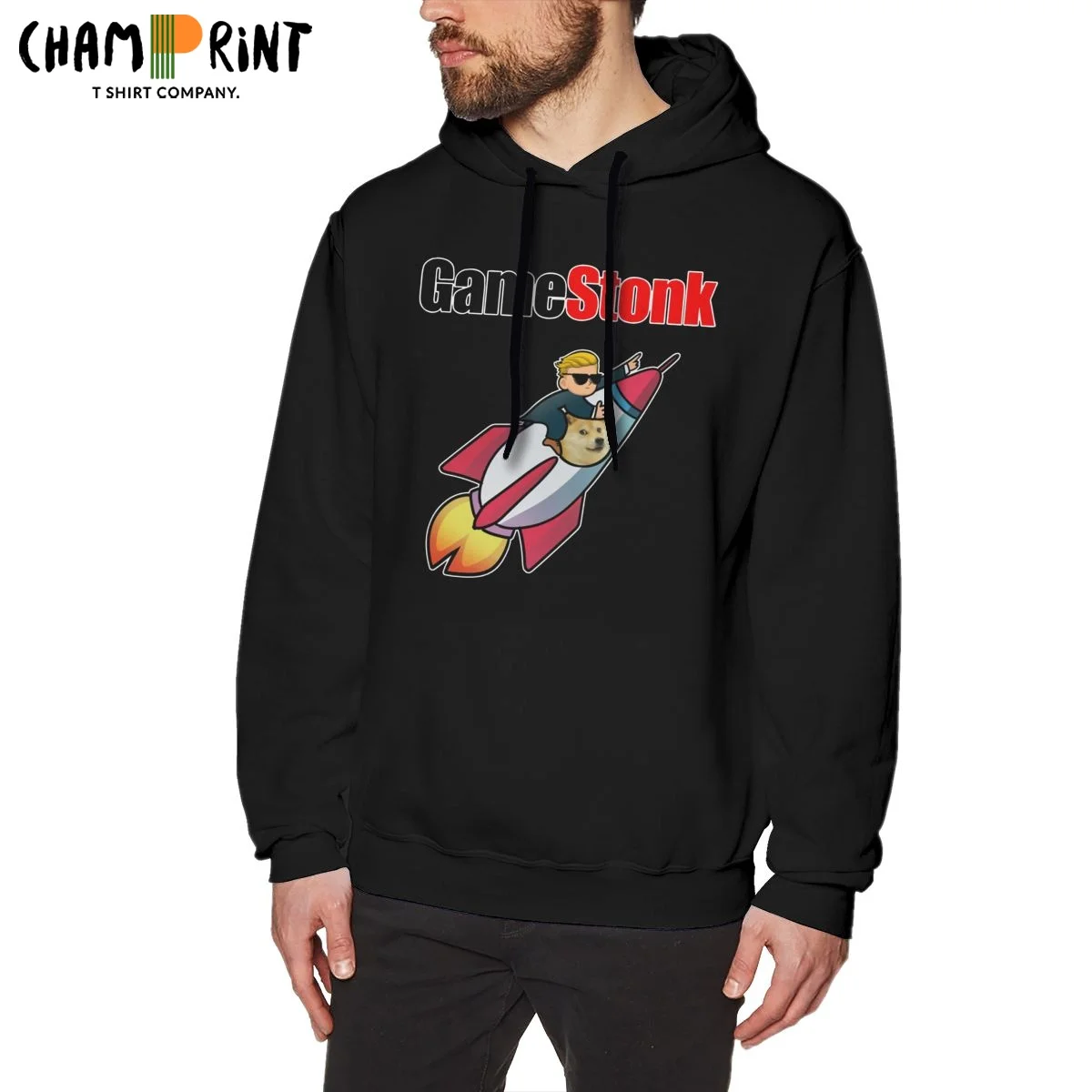 

Мужская толстовка с капюшоном Game Stonk Dogecoin To The Moon, толстовка Gamestop wallstreetbet, детские толстовки GME WSB, обычная толстовка, рубашка