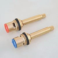 faucet cartridge 12 ceramic water mixer tap inner disc valve quarter turn cartridges valves replacement hot zba503