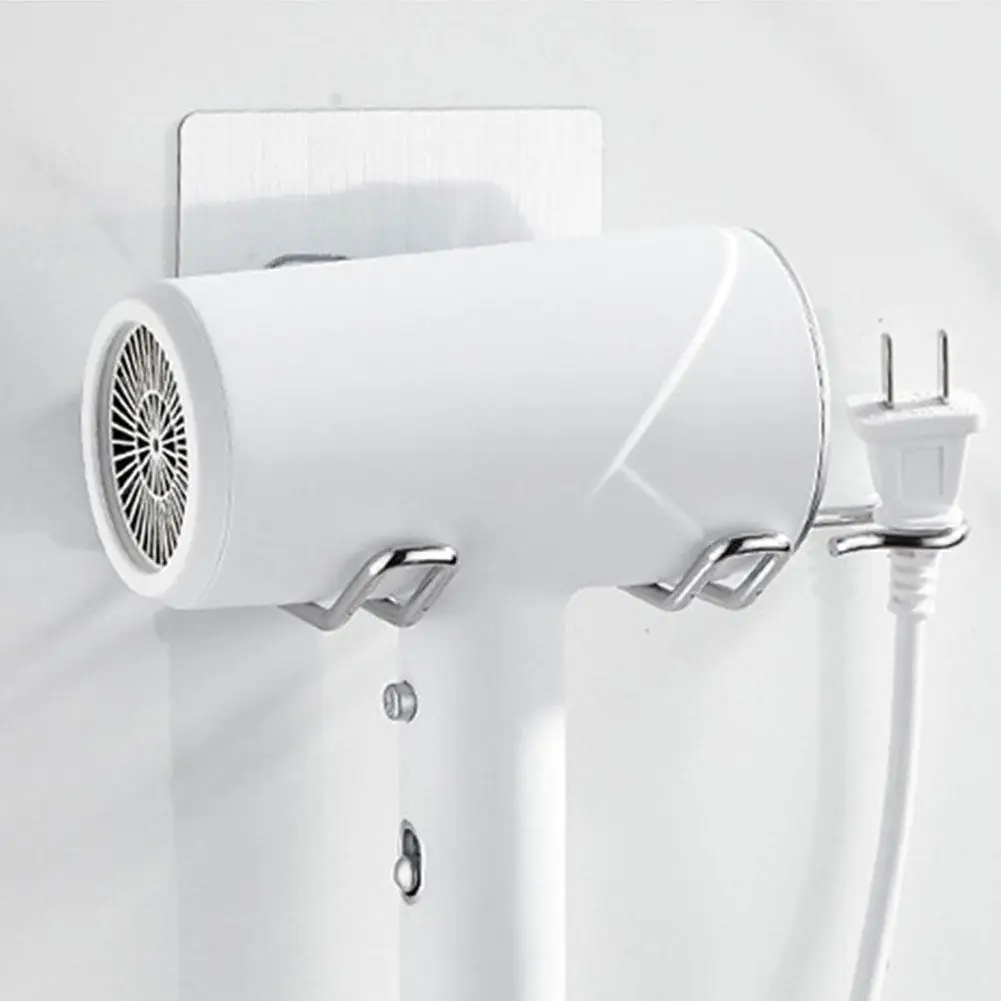 Настенный держатель-вешалка для сушки волос и выпрямления | Дом сад