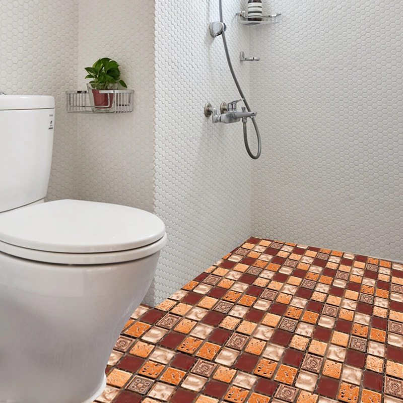 10 шт. самоклеющиеся плитки стикеры кухня ванная комната стены украшения 3D