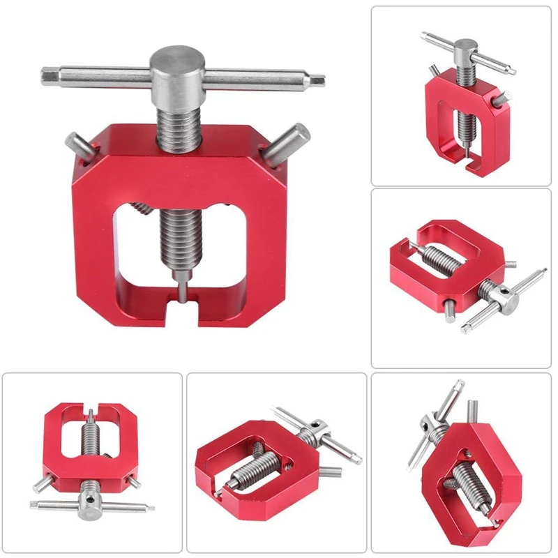 Rc Motor Gear Puller, Professional Tool Universal Motor Pinion Gear Puller Remover for Rc Motors Upgrade Part Accessory(Red