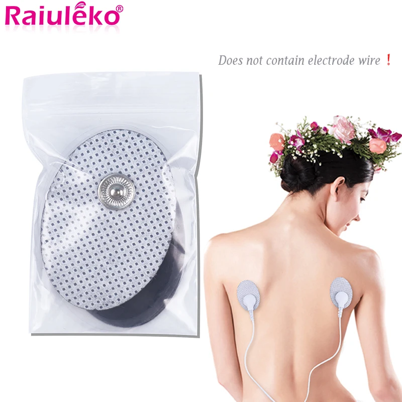 100 шт. электродные подушечки Десятки машина для терапии акупунктурой тела