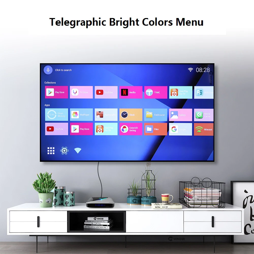 Android 9,0 RGB светильник Smart tv Box Amlogic S905X3 USB3.0 1080P H.265 4K 60fps Wifi Google Play Netflix Youtube A95X F3 Air 8K