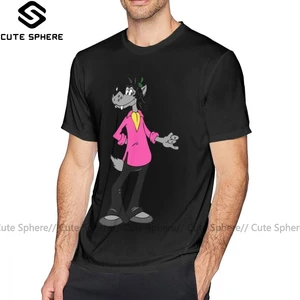 Футболка Nu Pogodi, футболка Nu Pogodi, Мужская футболка с графическим рисунком, потрясающая Классическая футболка из 100 хлопка, большие размеры