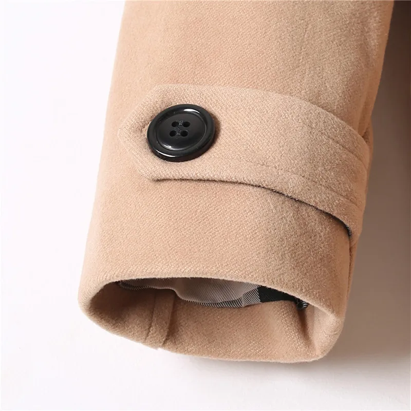 Зимние повседневные куртки для девочек верхняя одежда модный Тренч цветная