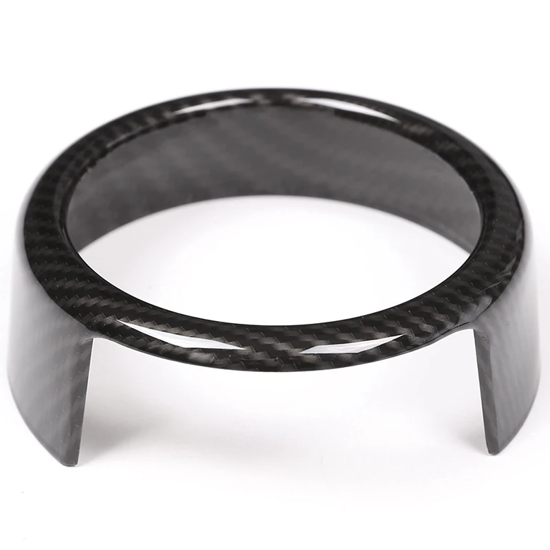 ABS углеродное волокно задняя решетка Передняя Решетка Логотип декор кольцо