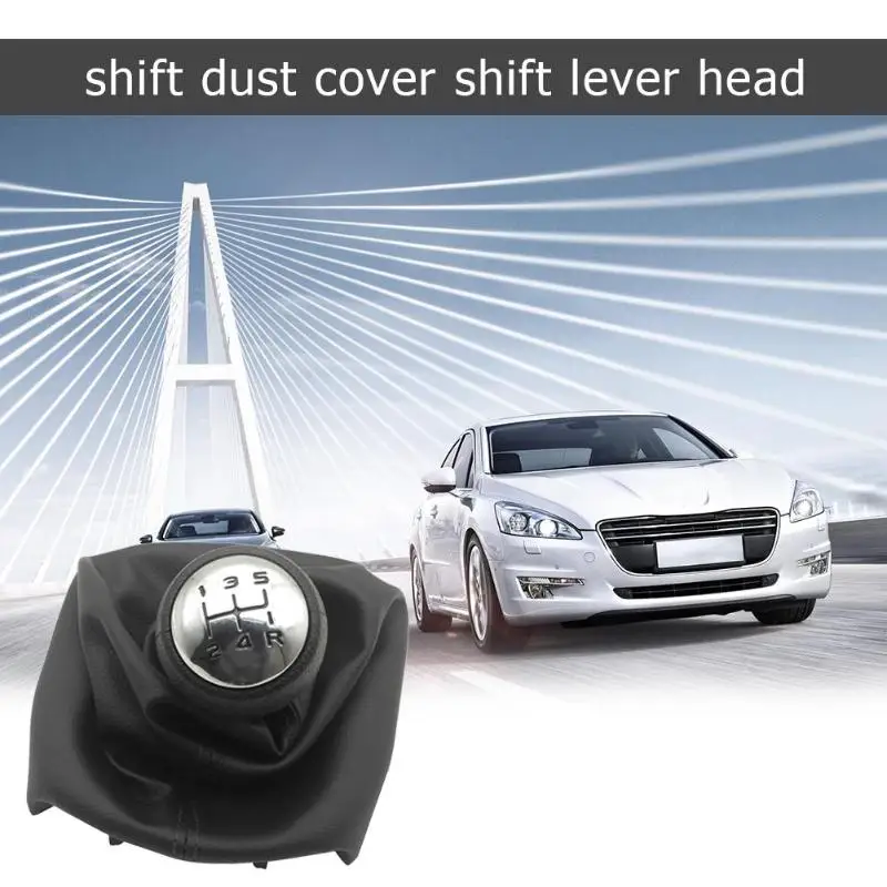 5 скоростей ручка переключения передач рычаг крышка воротника для Citroen C3 C4 C5