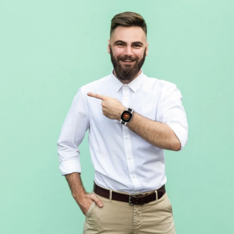 

Replacement Stainless Steel Watch Band Metal Strap for -Fitbit Versa 3 / Sense Drop shipping