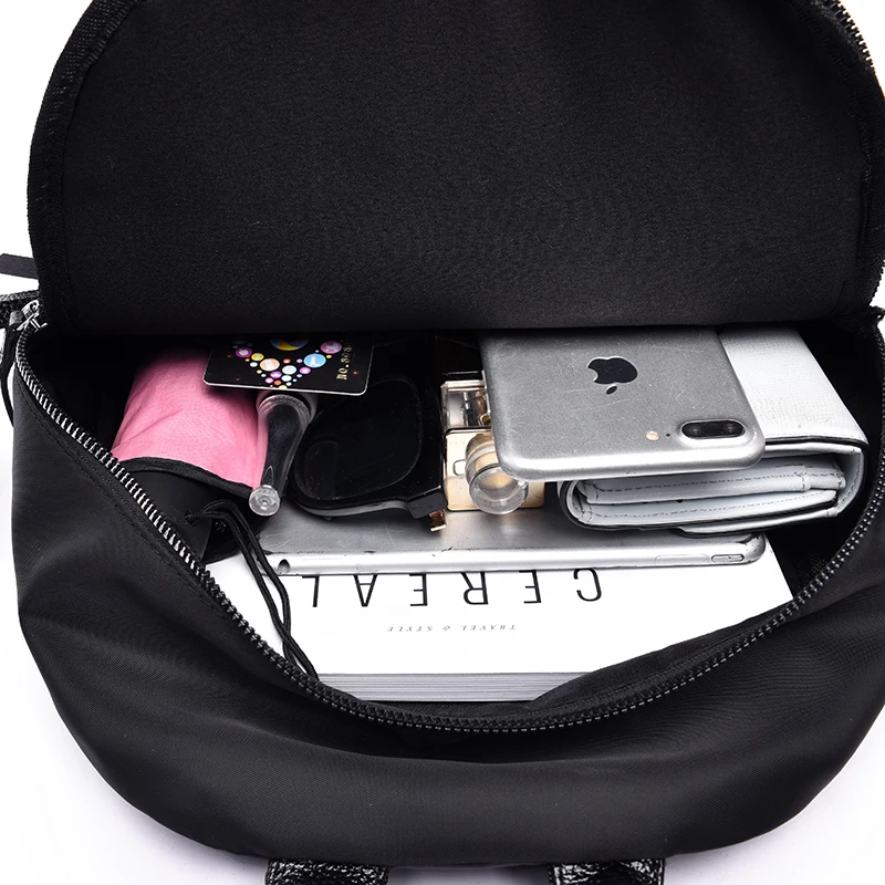 

Simple Tassels Bookbag for Women Waterproof Oxford Cloth Shoulder Bag Lady New Multifunctional Travel Rucksack Trend School Bags