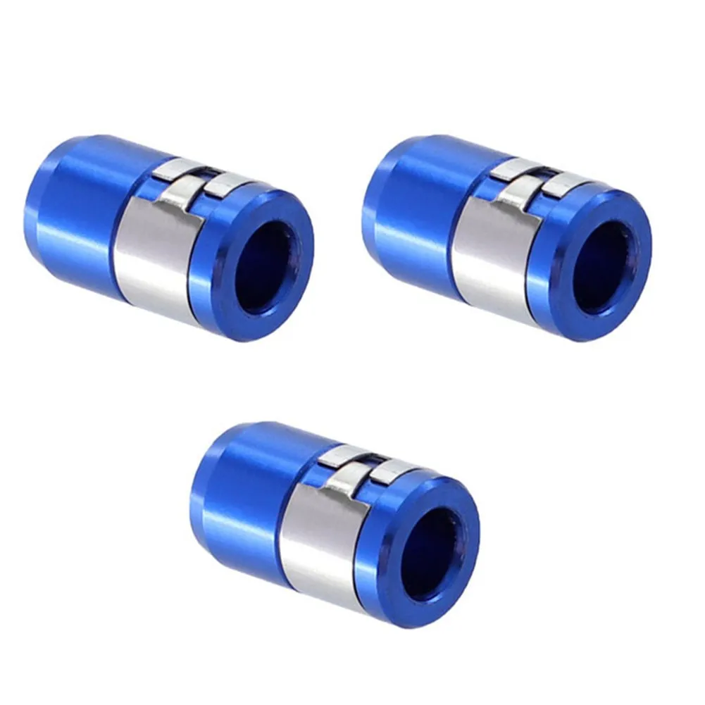 

3pcs Screwdriver Bit Universal 21mm Removable Magnetizer Ring Steel Sleeve Metal Screwdriver Bits