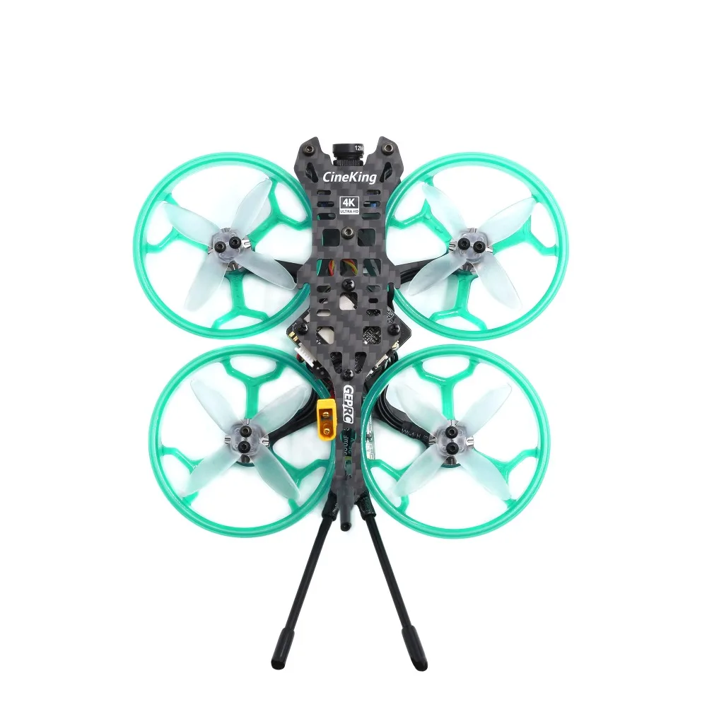 GEPRC Cineking 4K 2-4S Caddx Tarsier camera 1103 1105 бесщеточный двигатель F4 12A Контроллер полета для RC DIY FPV гоночный Дрон