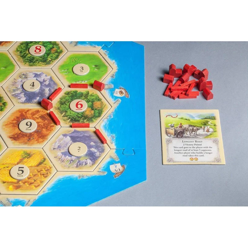 Оригинальная 5 я серия Catan/5 6 кратное увеличение игрока/расширение моряка/морячок