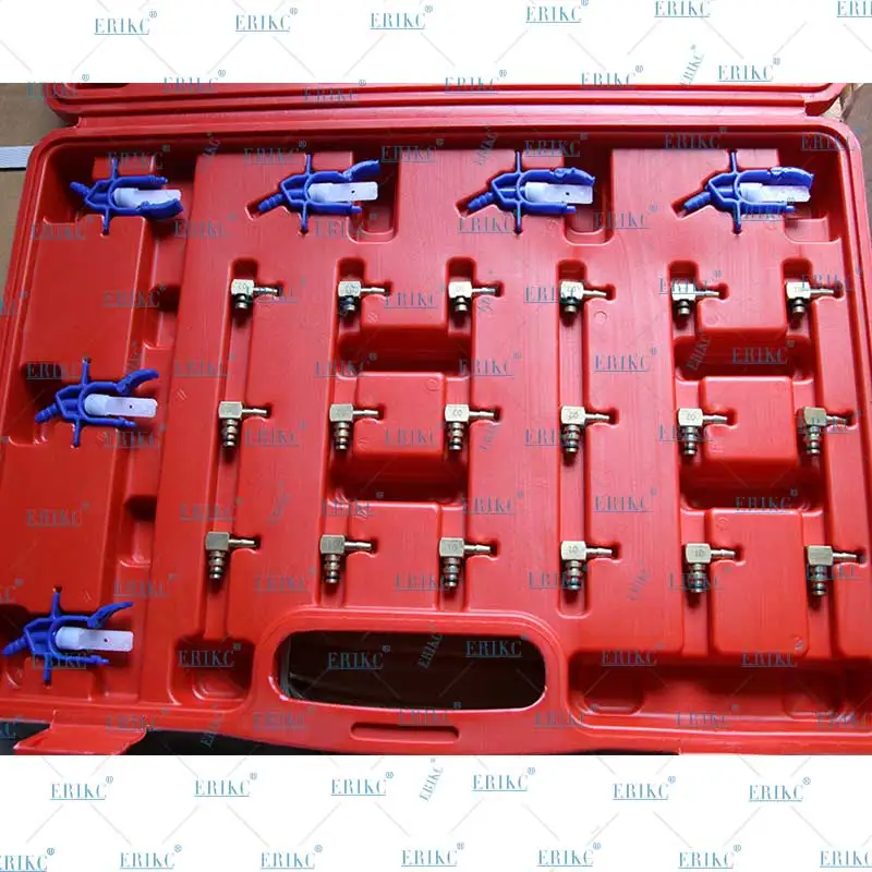 Diesel Common Rail Injector Flow Meter With 24 Adaptors Fuel Line Test Tester /Diagnosis Tool Set 6 injectors tested together | Автомобили