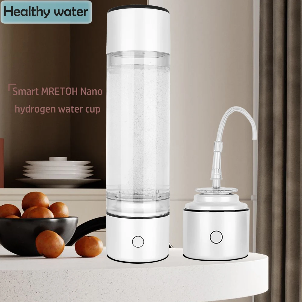 

Smart MRETOH/Low Frequency 7.8hertz Nano Bottle High Hydrogen Rich Water Generator SPE/PEM Electrolysis Mini Pure H2 Ventilator