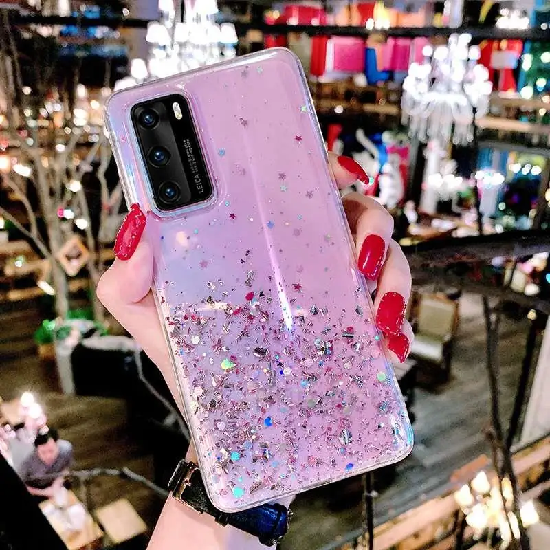 Модный Блестящий чехол со звездами для Vivo Y21S Y33S Y21 Y11S Y52 Y72 5G V21 Y 52 72 V 21 мягкий с