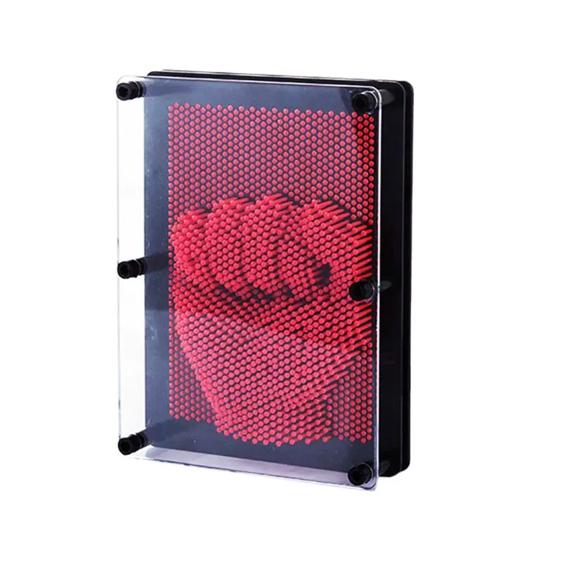 Креативный 3D клон ручная модель игрушки DIY ремесла трехмерная игла резьба картина Дети Мальчики Девочки Подарки на день рождения - Цвет: M-R