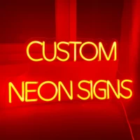 custom neon led night light signs for home decor wedding bedroom party birthday personalized neon text sign decoration