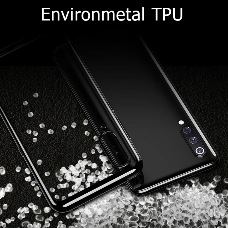Plating Case for Samsung Galaxy A10 A10S A20 A20S A30 A30S A40 s A50 A50S A70 Luxury Soft Silicone Transparent Phone | Мобильные