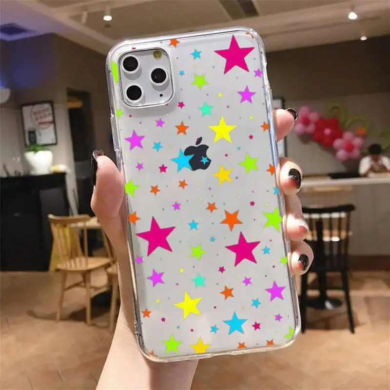 

Planet luxury Phone Case coque Transparent for iPhone 11 12 mini pro XS MAX 8 7 6 6S Plus X 5S SE 2020 XR