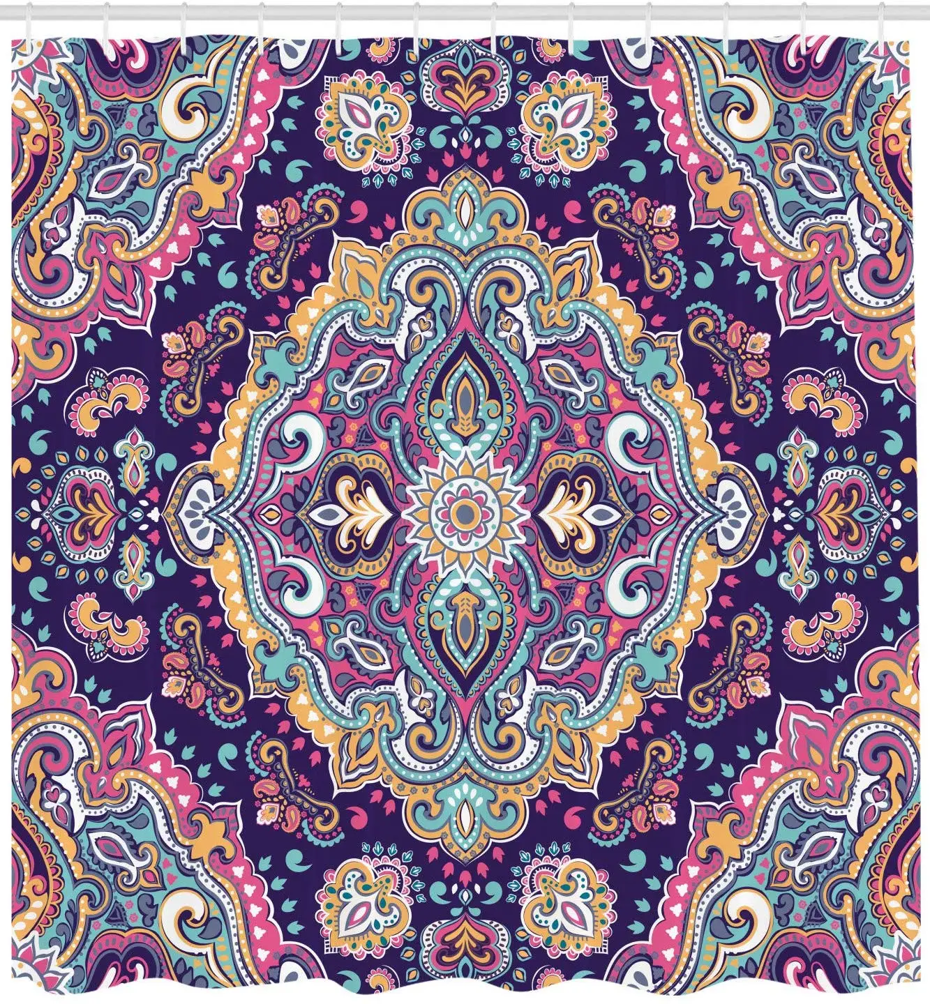 Стиль бохо мандала красочная Весенняя садовая тематическая старомодная плитка